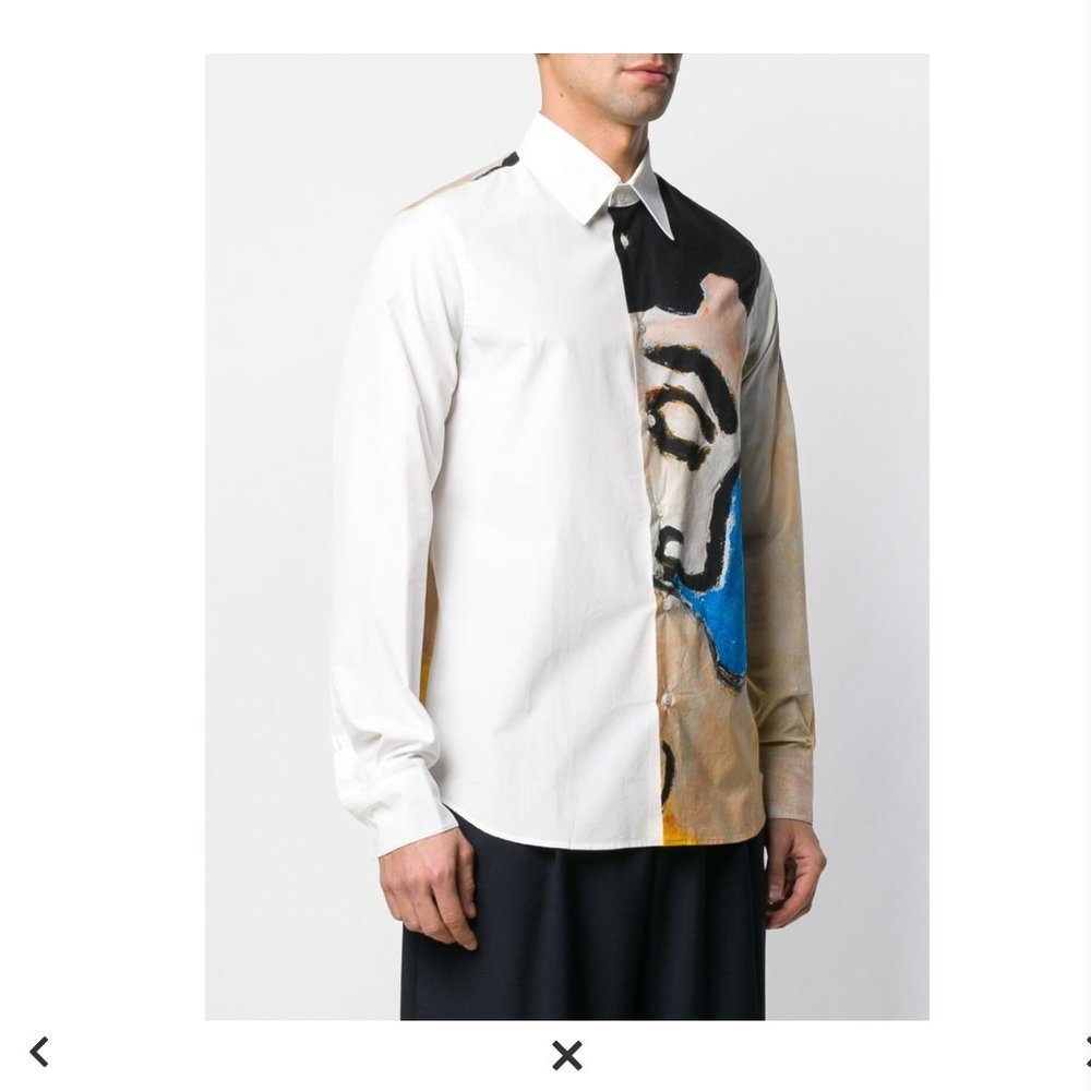 Marni Oil Painting Men's Shirt